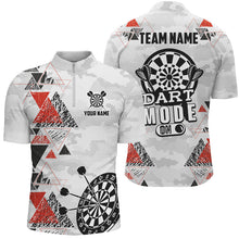 Load image into Gallery viewer, Dart Mode On Custom Geometric Dart Shirts For Men, Funny Dart Saying Shirts Dart Team Jerseys TDM2883