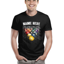 Load image into Gallery viewer, Custom Grunge 8 Ball Pool T-Shirts, Billiard Team League Shirts, Gifts For Pool Player TDM3950
