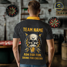 Load image into Gallery viewer, Funny Darts And Beer Aim For Fun Drink For Cheer Custom Men Darts Shirts, Drinking Darts Jerseys TDM2657