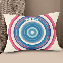 Load image into Gallery viewer, Personalized Grunge Patriotic Target Pillow Custom Archery Throw Pillow TDM0802