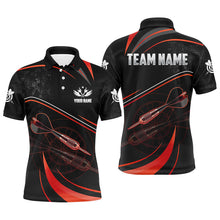 Load image into Gallery viewer, Personalized Multi-Color Darts Arrow Spinning 3D Printed Shirts For Men, Darts Team Jersey TDM1575