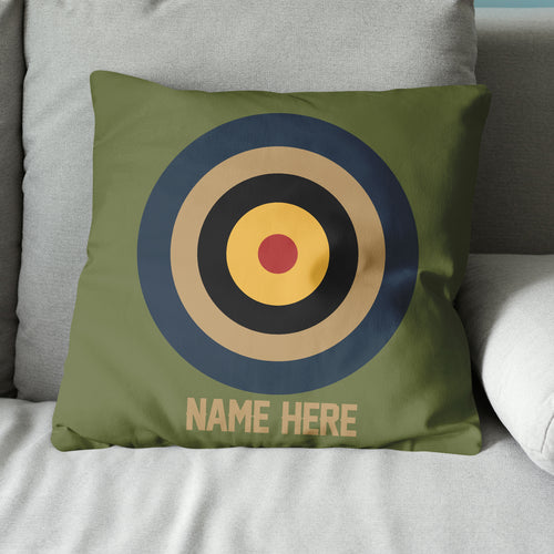 Personalized Archery Target Green Version Pillows, Best Archery Pillows TDM0867