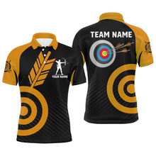Load image into Gallery viewer, Personalized Orange Archery Jerseys For Men Custom Archery Shirts Team League Archery Uniform TDM1948