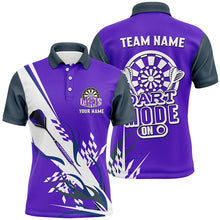 Load image into Gallery viewer, Personalized Multi-Color Darts Mode On Custom Darts Sport Shirts For Men, Darts Team Jerseys TDM1584