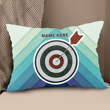 Load image into Gallery viewer, Personalized Archery Target Pillow Best Archery Pillow Gifts For Archers TDM0887