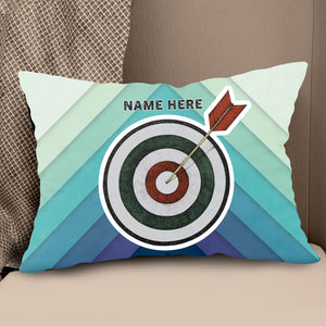 Personalized Archery Target Pillow Best Archery Pillow Gifts For Archers TDM0887