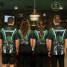 Load image into Gallery viewer, Custom St Patrick Day 8 Ball Pool Billiard Shirt For Women, Luckiest Shamrock Billiard Team Jersey TDM5698