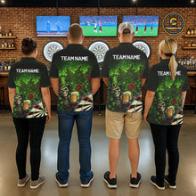 Load image into Gallery viewer, St Patrick Day Skull Darts Shirt Pocket Option For Men Custom Darts Jersey TDM5700