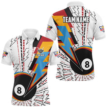 Load image into Gallery viewer, Personalized 8 Ball Pool Men Billiard Shirts Custom Unique Colorful Jerseys Billiard Team Shirts TDM2027