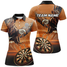 Load image into Gallery viewer, Personalized Dartboard Eagle 3D All Over Print Darts Shirts For Women Custom Team League Darts Jersey TDM2270