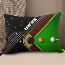 Load image into Gallery viewer, Customized Funny Billiard Pool Table Decoration Pillow, Billiard Pillows TDM0829