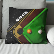 Load image into Gallery viewer, Customized Funny Billiard Pool Table Decoration Pillow, Billiard Pillows TDM0829