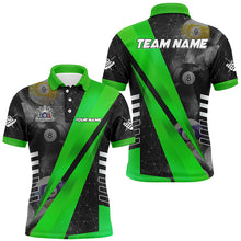 Load image into Gallery viewer, Best Custom Billiard Jerseys Uniform For Men, Personalized Tournament Billiard Shirts |Green TDM2140