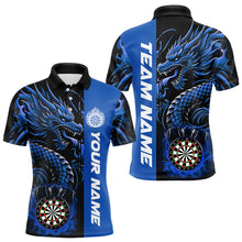 Load image into Gallery viewer, Custom Dragon Dart Shirts For Men, Personalized 3D Dart League Uniform Best Dart Jerseys |Red TDM3137