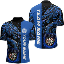 Load image into Gallery viewer, Custom Dragon Dart Shirts For Men, Personalized 3D Dart League Uniform Best Dart Jerseys |Red TDM3137