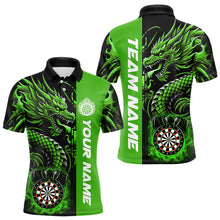 Load image into Gallery viewer, Custom Dragon Dart Shirts For Men, Personalized 3D Dart League Uniform Best Dart Jerseys |Red TDM3138