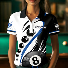 Load image into Gallery viewer, Personalized Billiard 8 Ball &amp; 10 Ball Pool Billiard Shirts For Women Custom Billiard Team Jerseys TDM3650