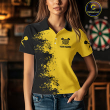 Load image into Gallery viewer, Grumpy Bee Dart Arrow Funny Darts Shirt For Men Custom Name &amp; Team For Darts Jersey NYN0695
