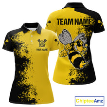 Load image into Gallery viewer, Grumpy Bee Dart Arrow Funny Darts Shirt For Men Custom Name &amp; Team For Darts Jersey NYN0695