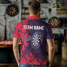 Load image into Gallery viewer, Multiple Color Dart Boards Custom Name Dart Shirt For Men, Dart Team Jerseys NYN0098