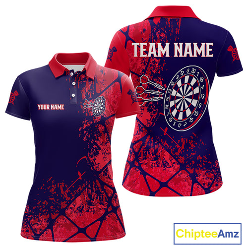 Multiple Color Dart Boards Custom Name Dart Shirt For Women, Dart Team Jerseys NYN0098