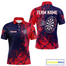 Load image into Gallery viewer, Multiple Color Dart Boards Custom Name Dart Shirt For Men, Dart Team Jerseys NYN0098