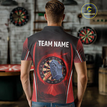 Load image into Gallery viewer, Lightning Dartboard Custom Funny Polo Shirt For Men - Darts Team Jersey NYN0705