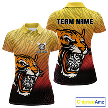 Load image into Gallery viewer, Tiger Dartboard Scratched Pattern Custom Dart Shirt For Women, Dart Team Jerseys NYN0106