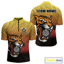 Load image into Gallery viewer, Tiger Dartboard Scratched Pattern Custom Dart Shirt For Men, Dart Team Jerseys NYN0106