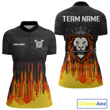 Load image into Gallery viewer, Multi-Color Crown Lion Dart Arrow Custom Dart Shirt For Women, Dart Team Jerseys NYN0109
