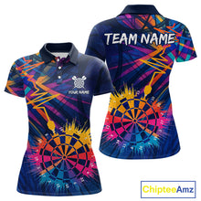 Load image into Gallery viewer, Custom Rainbow Dartboard Dart Men Women Shirt Colorful Vibrant Dart Jerseys NYN1614