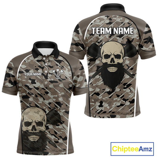 Persionalized Bandits Dart Arrows Pattern Dart Shirt For Men, Dart Team Jerseys NYN0113