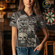 Load image into Gallery viewer, Persionalized Bandits Dart Arrows Pattern Dart Shirt For Women, Dart Team Jerseys NYN0113