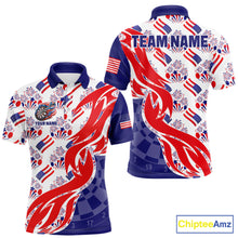 Load image into Gallery viewer, Custom America 250Th Anniversary Dart Polo &amp; Quarter-Zip Shirt For Men Patriotic USA Dart Jerseys NYN2824
