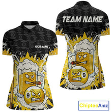 Load image into Gallery viewer, Funny Shamrock Pool 9 Ball &amp; 8 Ball Women's Billiard Team Shirt Custom Patrick Day Billiard Attire NYN2473