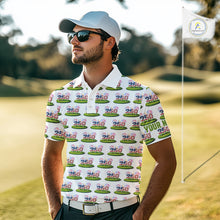 Load image into Gallery viewer, America 250Th Anniversary Mens Golf Polo Shirt Patriotic USA Golf Shirts, Golf Gift NYN2853