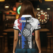 Load image into Gallery viewer, American Flag Style Darts Shirt Custom Patriotic For Women, Dart Team Jerseys NYN0004
