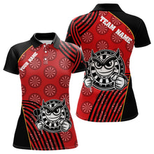 Load image into Gallery viewer, White And Black Dartboards Funny Dart Shirts For Women, Custom Dart Jerseys NYN0015