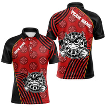 Load image into Gallery viewer, White And Black Dartboards Funny Dart Shirts For Men, Custom Dart Jerseys NYN0015