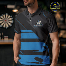 Load image into Gallery viewer, Play Darts &amp; Cheer Beer Custom Funny Dart Polo Shirts For Men, Dart Team Jerseys NYN0796