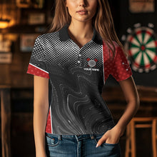 Load image into Gallery viewer, White Dart Arrow Custom Hexagon Dart Shirts For Women, Dart Team Jerseys NYN0018