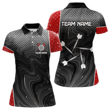 Load image into Gallery viewer, White Dart Arrow Custom Hexagon Dart Shirts For Women, Dart Team Jerseys NYN0018
