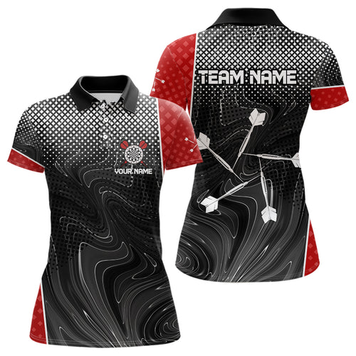 White Dart Arrow Custom Hexagon Dart Shirts For Women, Dart Team Jerseys NYN0018