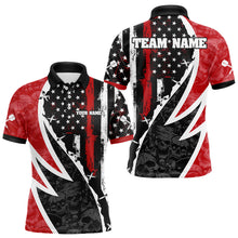 Load image into Gallery viewer, Skulls With Custom American Flag Dart Shirts For Men, Dart Team Jerseys NYN0024