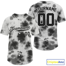 Load image into Gallery viewer, Black-White Baseball Jerseys For Men Custom Funny Baseball Shirt, Youth Baseball Jersey NYN1208