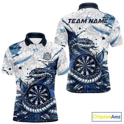 Red & Grey Smokes Dartboard Custom Men Darts Polo Shirts Grunge Dart League Jerseys NYN2279