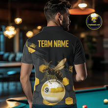 Load image into Gallery viewer, Bee &amp; Ball 9 Pool Billiard Team Shirts For Men Custom Funny Billiard League Jerseys NYN2306