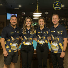 Load image into Gallery viewer, Bee &amp; Ball 9 Pool Billiard Team Shirts For Men Custom Funny Billiard League Jerseys NYN2306