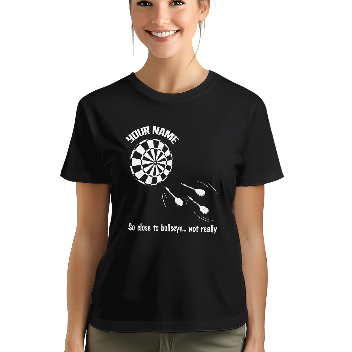 Bullseye Dartboard  Custom Funny Dart Shirt For Men And Women, Darts For Gift NYN0203