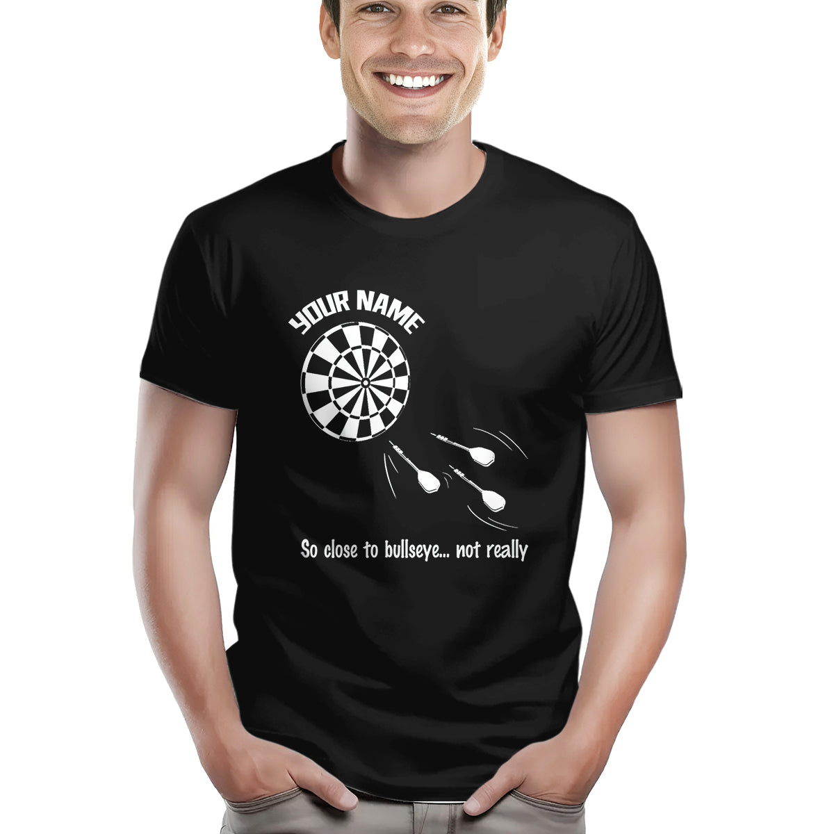 Bullseye Dartboard  Custom Funny Dart Shirt For Men And Women, Darts For Gift NYN0203